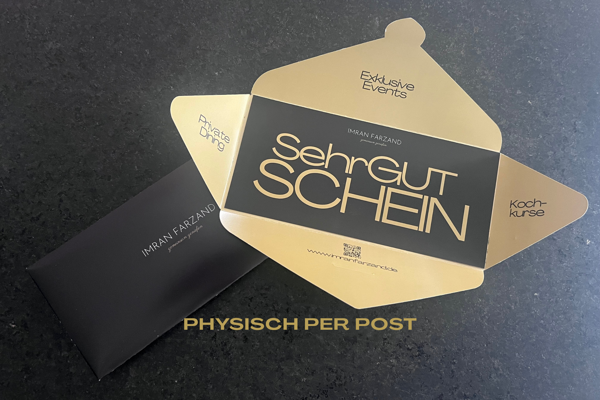 physisch per Post gutschein Kochkurs allgäu kempten