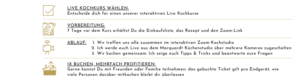 Online Kochkurs - So geht´s!
